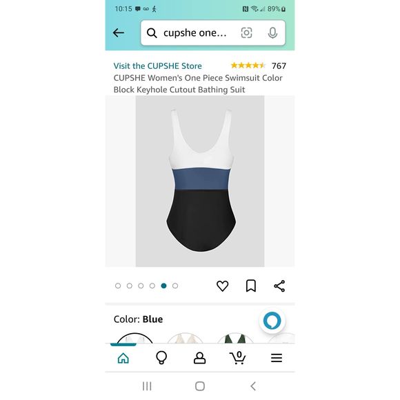 NWT CUPSHE SWIMSUIT 𩱠- Picture 5 of 6